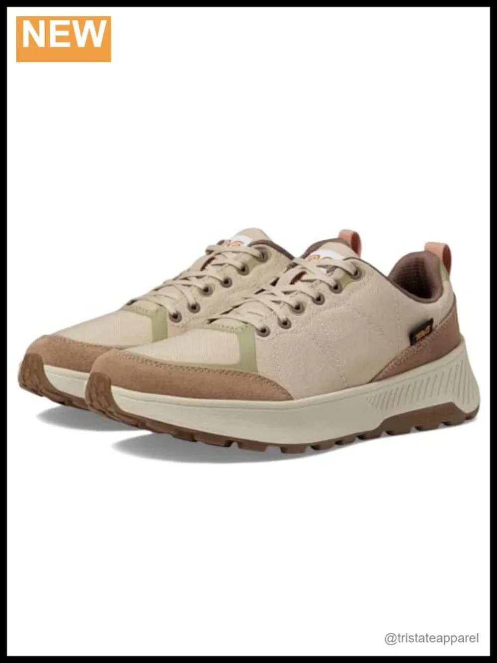 Women's Recycled Polyester Lace-Up Hiking Sneakers Lightweight All-Day Wear